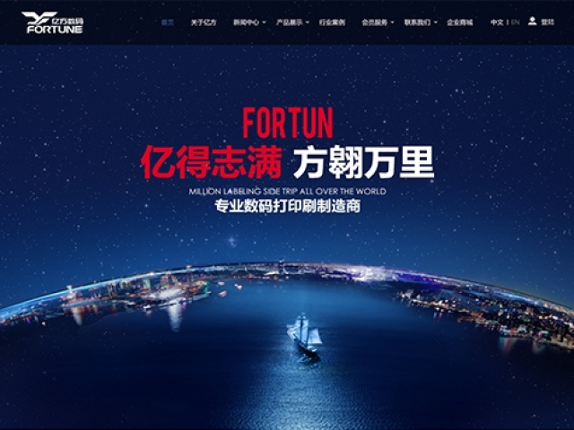 東莞市億方數(shù)碼科技有限公司網(wǎng)站建設項目