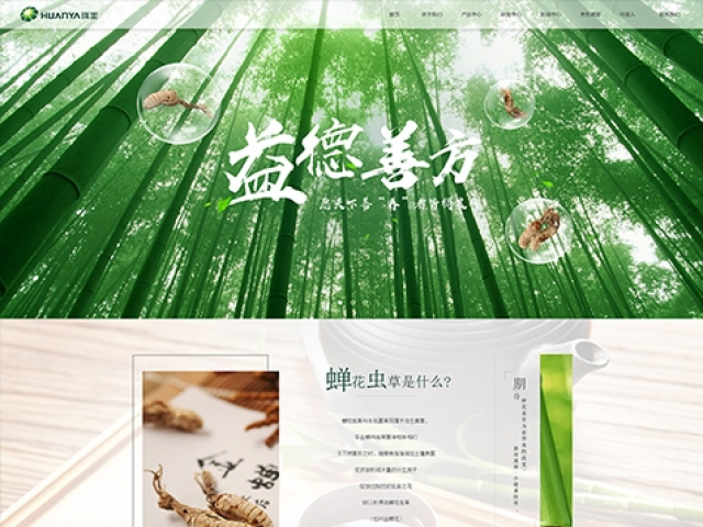 深圳市前海環(huán)亞生物科技有限公司網站建設項目